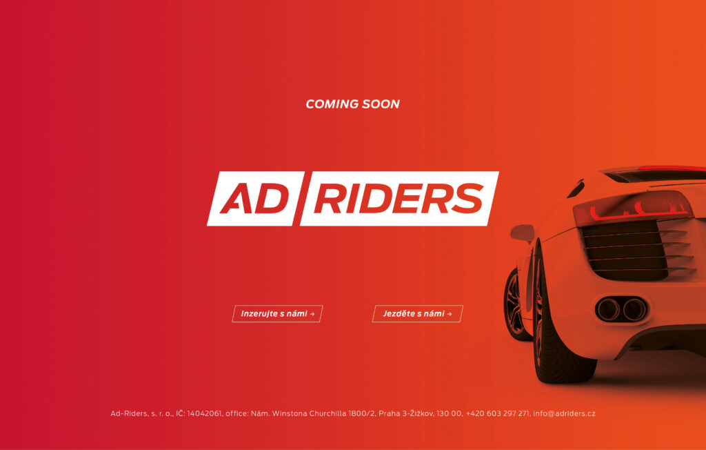 Logo a CI společnosti AD-Riders s.r.o.