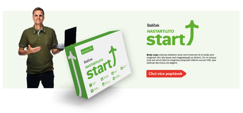 Nastartujto – logo a korporátní identita