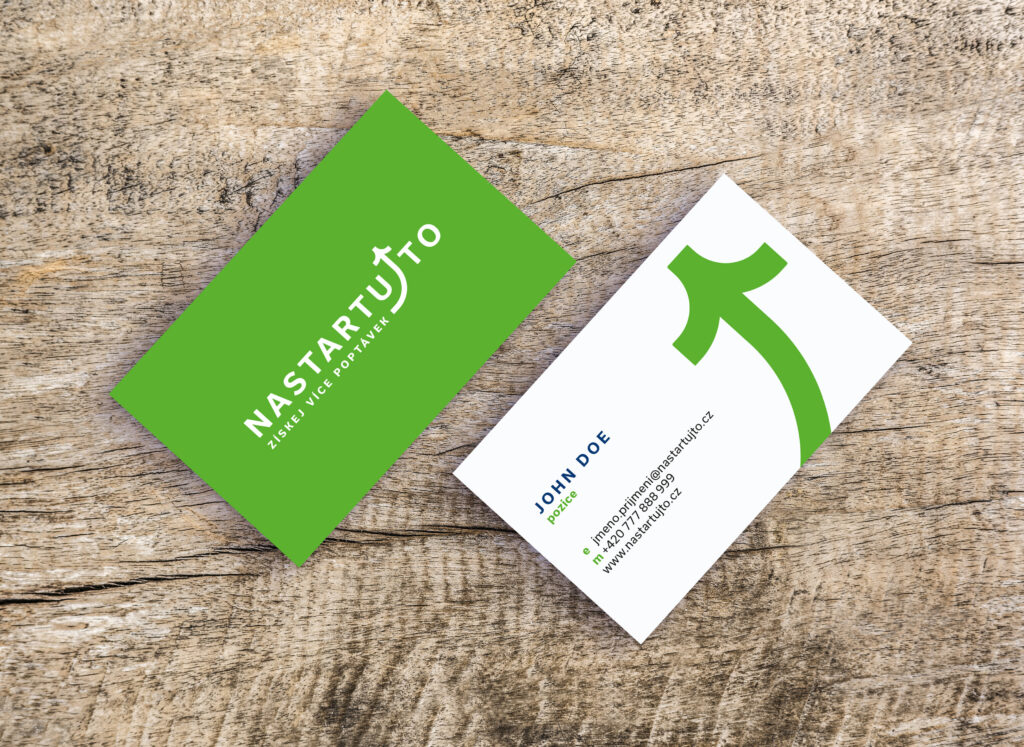 Nastartujto – logo a korporátní identita